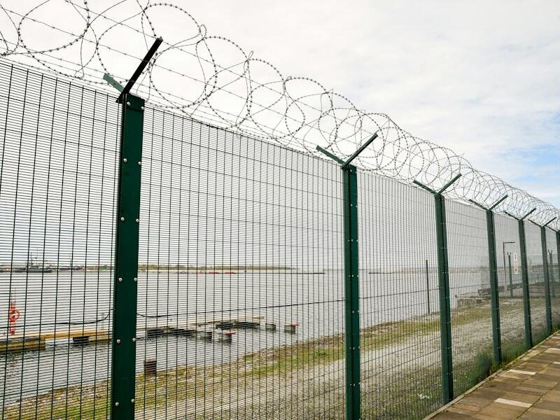 Industrial facility perimeter
